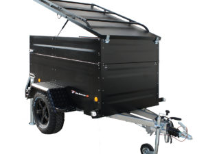TPV Anhänger KT-EB2 Offroad Plus mit Bordwanderhöhung (schwarz)