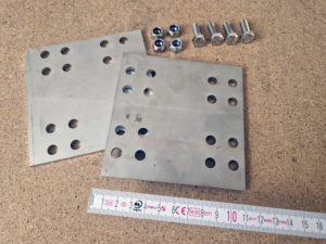 Adapterplatten Set zur Dachzeltbefestigung